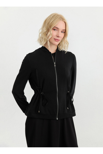 Selen Siyah Kadın Ceket 26YSL1611