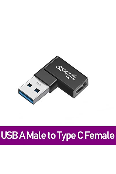 choice2 D-004 NNBILI USB3.0 Male to Female Right Angle Extension Adapter 90 D...