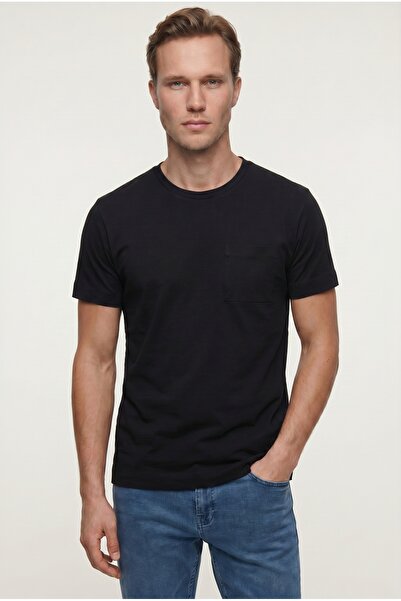Tween Relaxed Fit Siyah %100 Pamuklu T-Shirt