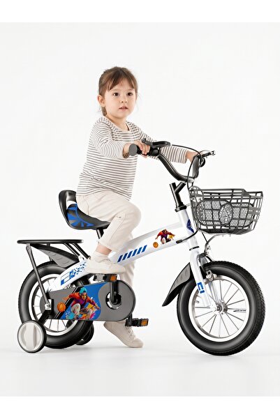 Ma Baby 14 Inch Kids Bike, with Adjustable Seat, Bicycle for Kids 3-8 Years B...