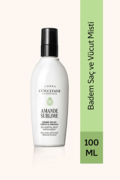 L'Occitane Badem Saç ve Vücut Spreyi - Misti, Tatlı Badem, Bergamot ve Frezya...