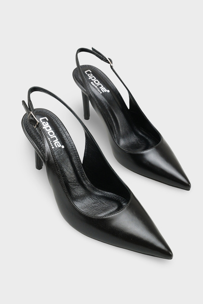 Capone Outfitters Helsa Stiletto de damă cu căptușeală interioară din piele n...