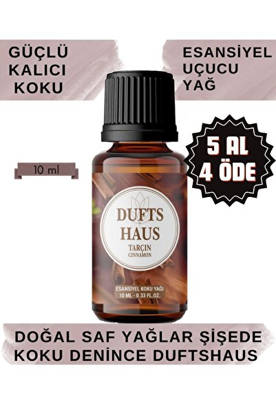 duftshaus Doğal Tarçın Esansiyel Uçucu Koku Yağı Ortam Kokusu Doğal Yağ Sihir...