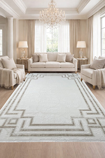 ünalcarpet 4 Metrekare - 6 Metrekare Modern Kalın Sık Dokuma Salon ve Oturma ...