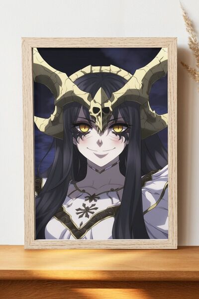 Luna Marissa Αφίσα Overlord Albedo - Αφίσα τοίχου από γυαλιστερό χαρτί χωρίς ...