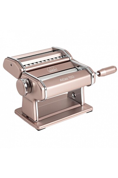 Marcato Atlas 150 Pastel Pembe İtalyan Erişte Makarna Makinesi