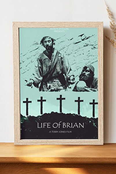 Luna Marissa Αφίσα Life Of Brian - Αφίσα τηλεοπτικής ταινίας από γυαλιστερό χ...
