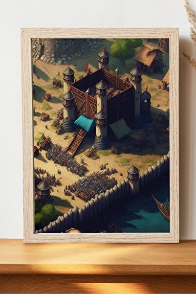 Luna Marissa Αφίσα Age Of Empires - Αφίσα παιχνιδιού από χοντρό χαρτί χωρίς π...