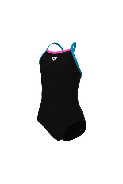 ARENA Swimsuit Light Drop Solid Children's Black Swimsuit