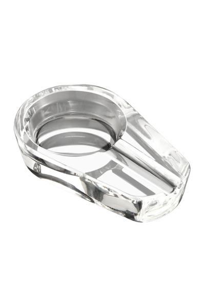 EOL Scrumieră transparentă din cristal pentru un trabuc
