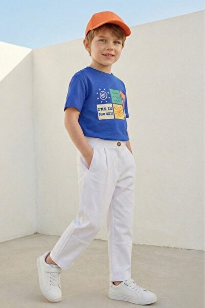 Zeyland Erkek Çocuk Yazlık İnce Baggy Pantolon