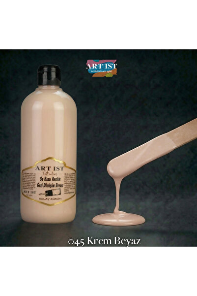ART IST Geri Dönüşüm Boyaları 500ml - 045 KREM BEYAZ