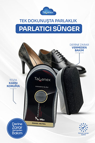 TABANEX Parlatıcı Sünger – Anında Parlaklık & Toz Tutmaz Bakım