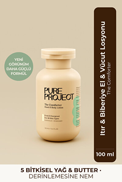 Pure Project Seyahat Boy Itır & Biberiye El & Vücut Losyonu 80 ml | Kuruluk K...