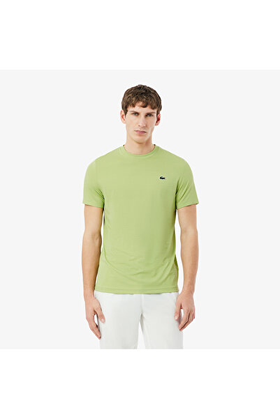 Lacoste تيشيرت تنس جاكار مطاطي فائق الجفاف - TH0004-00-UYB