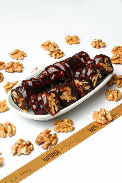 Turuncu Kuruyemiş Bol Cevizli Siyah Sucuk 500 gr