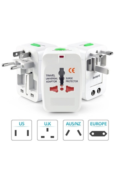Genel Markalar Seyahat Tatil FİŞİ Adaptörü Hepsi Bir arada yurtdışı Global Evrensel PRİZ-FİŞ çevirici - universal travel adapter