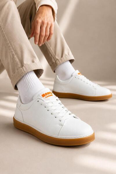 MY GROSS SHOES Vista White Orthopedic Daily Comfortable Men's Sports Sneaker ...