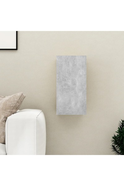 Concept Comodă TV, gri beton, 30,5x30x60 cm, PAL