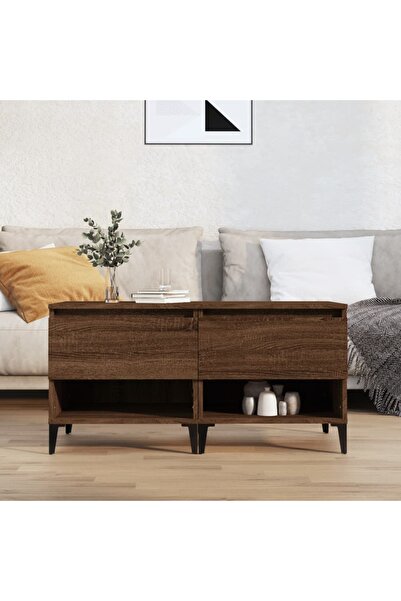 Concept Mese laterale 2 buc. stejar maro 50x46x50 cm lemn compozit