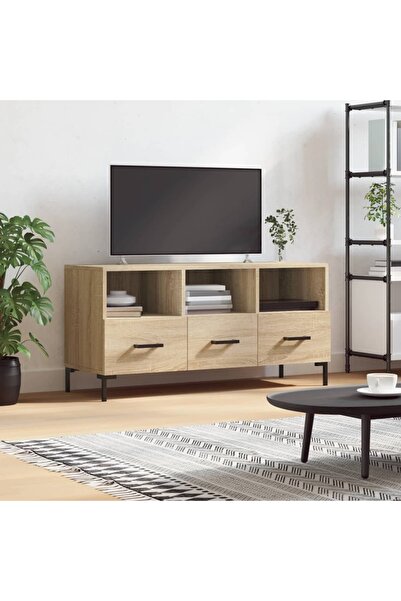 Concept Dulap TV stejar sonoma, 102x36x50 cm, lemn prelucrat