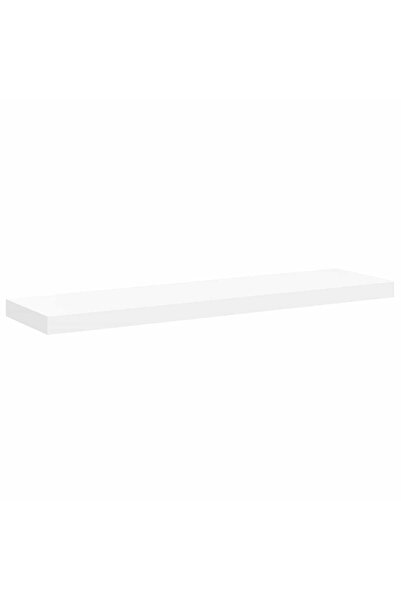 vidaxl Etajeră de perete, albă, 90 x 23.5 x 3.8 cm, MDF