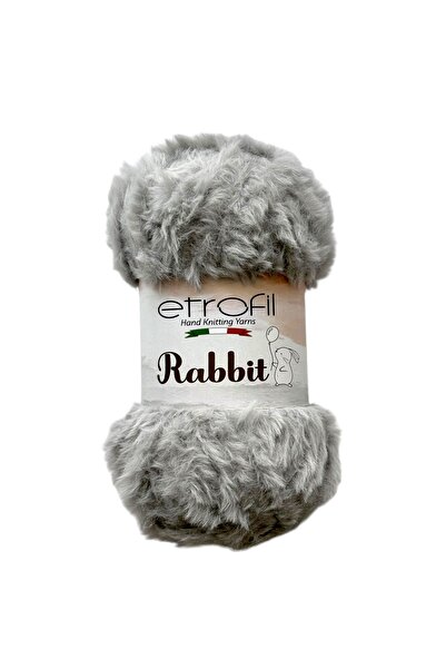 Etrofil Fir de tricotat Rabbit Gri deschis 100% Poliester 100g 65m (79128)