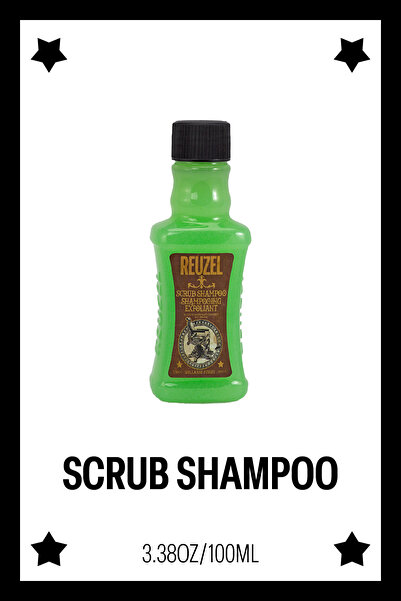 Reuzel Scrub Shampoo Erkekler için Arındırıcı Şampuan 100ML