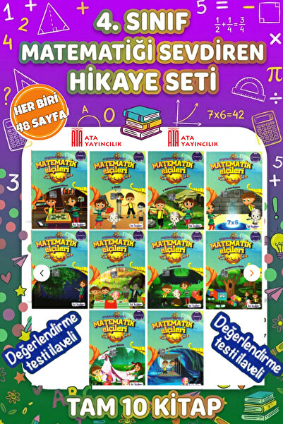 Ata Yayıncılık 3.-4.ve 5.sınıflar Için Okumayı Sevdiren Hikaye Kitabı Seti