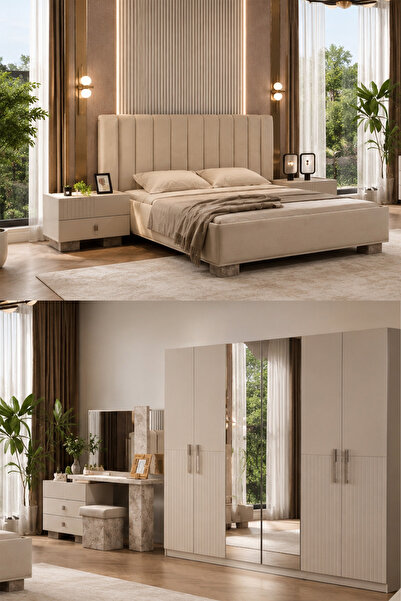 İYENA HOME LİVİNG Amore Bazalı Yatak Odası Takımı