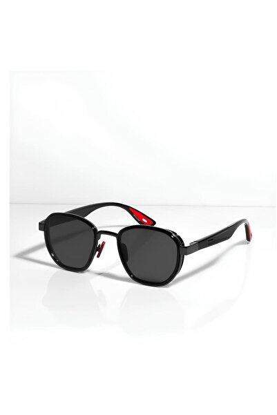 Byc polo CBP092 RYBN FERRARI نظارات شمسية سوداء للجنسين..