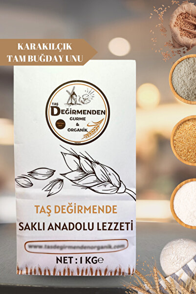 Taş Değirmenden Organik Karakılçık Tam Buğday Unu - 1 Kilo