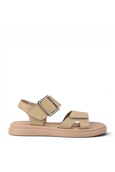 FORMAZIONE Sandale casual, damă, FORMAZIONE, K246 bej, piele, 38