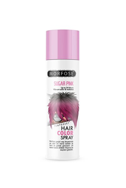 Morfose Mech 24 Saate Kadar Etkili Pembe Renkli Saç Spreyi Sugar Pink 150 ml