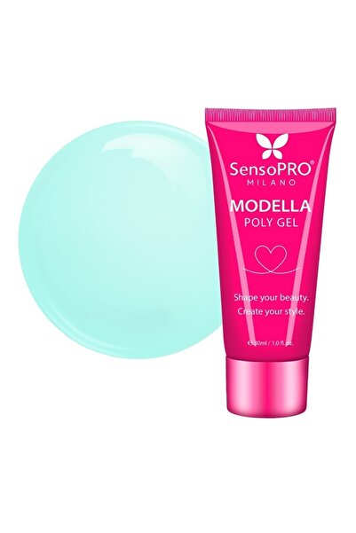 SensoPRO Milano Polygel MODELLA - Mentă Moale, 30ml
