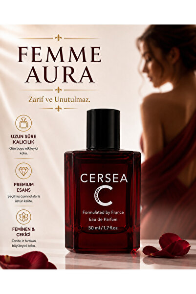 CERSEA Femme Aura Aphrodisiac Kadın Parfüm – Baştan Çıkaran, Feminen ve Akıld...