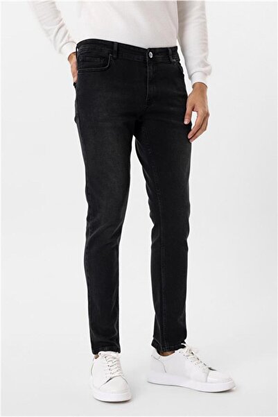 SÜVARİ Siyah Denim Pantolon