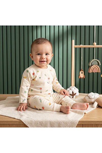 Tiffany Baby Kıds مجموعة تحت عنوان الفضاء العضوي مكونة من قطعتين - 44012