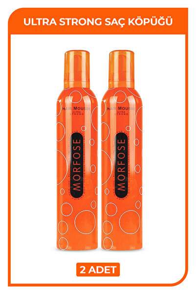 Morfose Ultra Strong Saç Köpüğü 350 ml 2 Adet