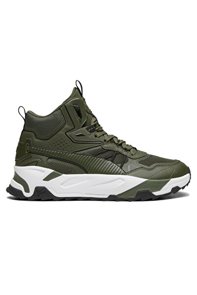 Puma Trinity Mid Hybrid Erkek Yeşil Sneaker Ayakkabı 39232702