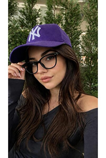 ONLYU STORE Flow Model - Mavi Işık Korumalı Cat Eye Kadın Gözlük Siyah