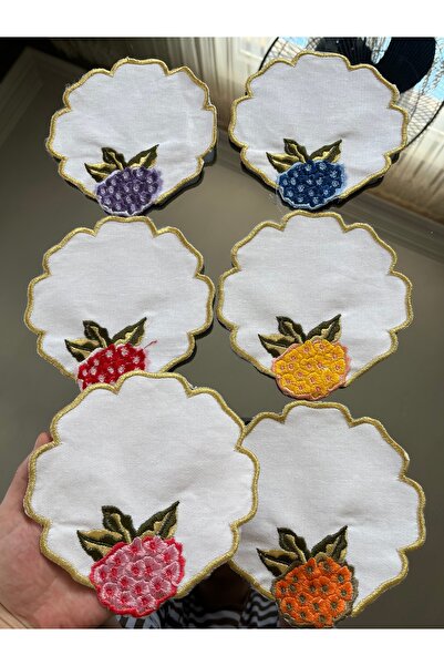 Handmade El işi sunum peçetesi 6 ‘ lı