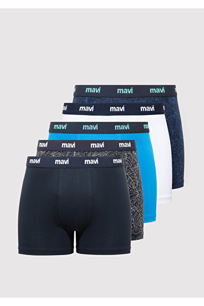 Mavi 5li Renkli Boxer 0912283-70490