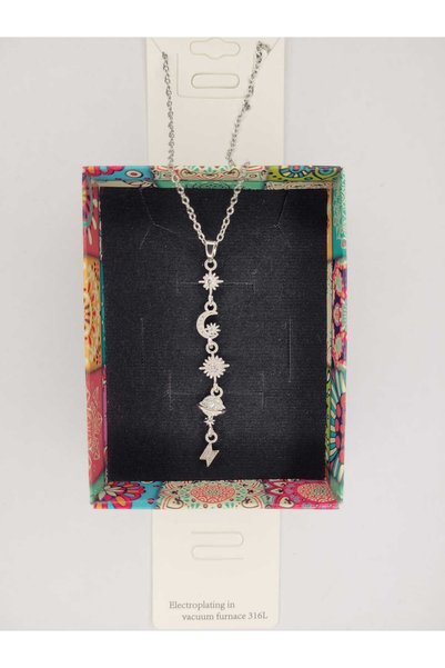 ÖZÇTAKI 316 L Stainless Steel - Anti-Allergic - Non-Tarnish Vip Design Y Necklace