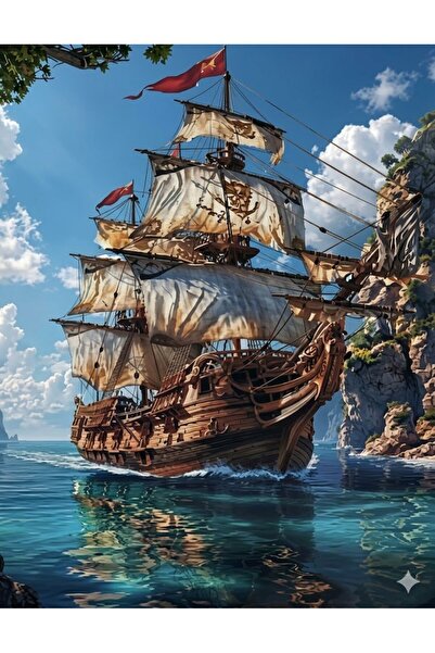 DUCK HOBY 30x40 Boncuklu Taşlı Mozaik Elmas Goblen Elmas Boyama Resim Puzzle ...