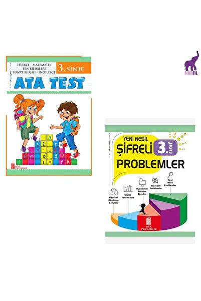 Ata Yayıncılık 3. Sınıf Yeni Nesil ata test + Şifreli Problemler