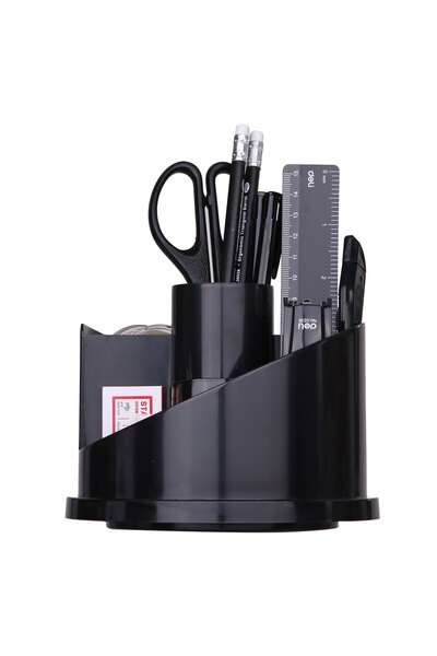 Deli Set organizator de birou rotativ cu 16 piese și 7 compartimente Deli