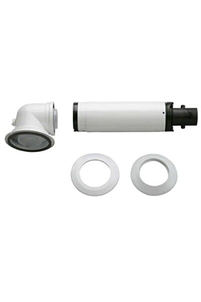 Bosch Kit de evacuare gaze de ardere orizontal, 60/100mm, lungime 1000mm cu c...