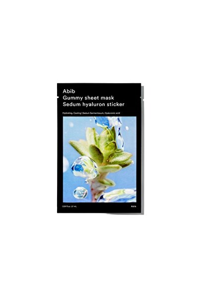 Abib Gummy sheet mask Sedum hyaluron sticker, 27ml