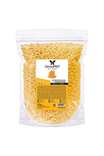 SensoPRO Milano Granule elastice de ceară epilatoare cu miere, 500g